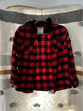 Levi's Hooded Flannel Shirt | Size L | Good Condition